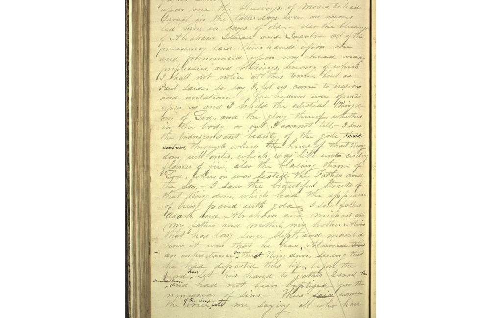 Joseph Smith journal entry, January 21, 1836